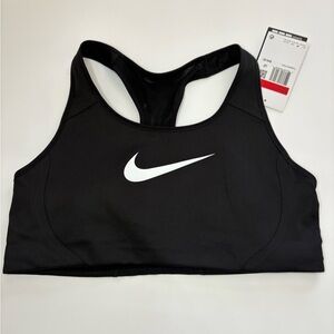 Nike Women's Black and White Sports Bra